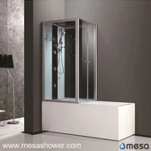 2017 Yangi Zamonaviy Dizayn Acrylic Glass Corner Kub Dush Kombo Arzon narx bilan